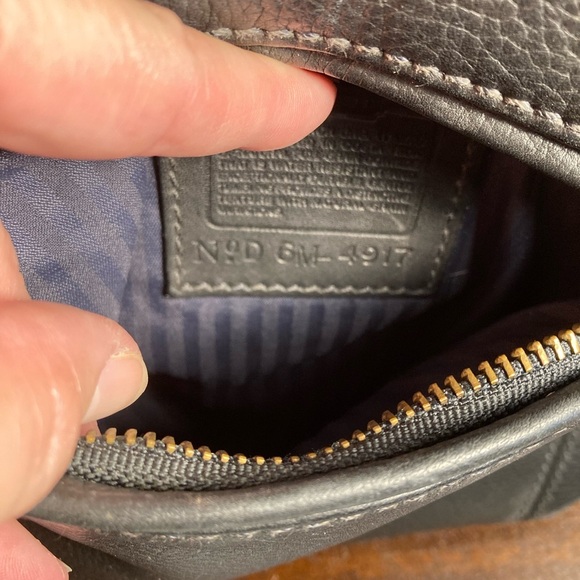 VINTAGE COACH SONOMA LEATHER FLATPACK NUBUC BACKPACK 4917 - Picture 5 of 7